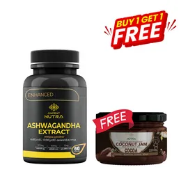 BUY 1 ASHWAGANDHA EXTRACT & GET 1 COCONUT JAM FREE - COCOA