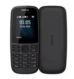 Nokia 106 Dual SIM Feature Phone 22 Days Battery Wireless FM Radio 32GB Expandable button phone