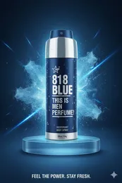 HP 818 Blue Deodorant Body Spray