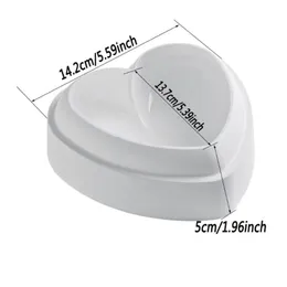 Food Grade Valentine's Day Bakeware Various Styles Of 3D Silicone Cake Mould With Heart Shape Silicone Mold