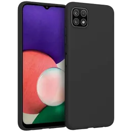 Luxury Unique Liquid Silicone Case Back Cover For Samsung Galaxy A22 5G