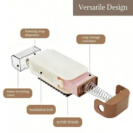 2-in-1 Soap Dispenser & Brush