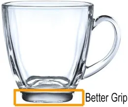 Clear Glass Coffee & Tea Mug Set – 6 Pieces (160ml)