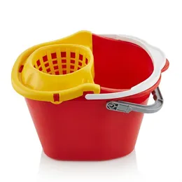 Plastic mop bucket