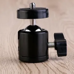 Universal 1/4" Swivel Mini Ball Head Screw Tripod Moun, 360 Degree Rotating Mount Base Adapter for DSLR Cameras Tripods 
