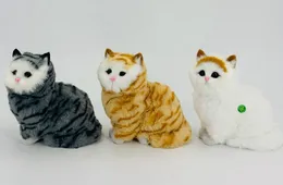 simulation plush cat toys