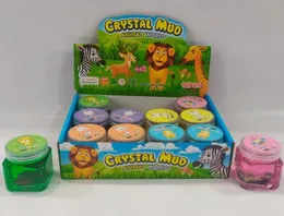 Crystal Mud Animal World Kids Creative Colorful Slime Toy 1 PCS