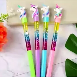 Fairytale Unicorn Glitter Pen - 1 Pc