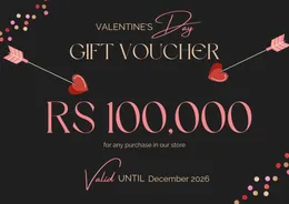 Valentine’s Day Gift Voucher Rs. 100,000 | Romantic Gift Idea
