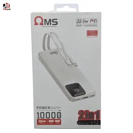 Î©MS Power Bank 10000mAh with 22.5W PD Fast Charging