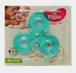 Baby Teether & Pacifier â Fish Shape Silicone Teething Toy (BPA Free)