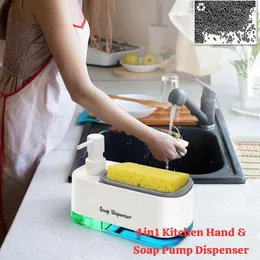 4in1 Kitchen Hand & Soap Pump Dispenser
