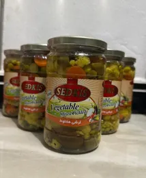 SEDKIS Mixed Pickled Vegetables | Premium Gourmet Vinegar Pickles