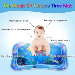 Baby Inflatable Tummy Time Water Play Mat