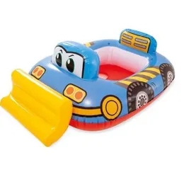 Intex Inflatable Swim Pool Construction Truck Shaped Float (59586)