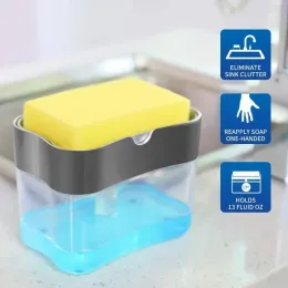 2 in one Special Soap Detergent Pump With FREE Sponge 