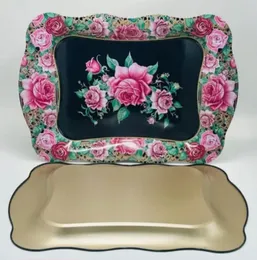 Serving tray dining plate multi colour printed plates