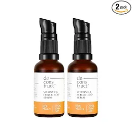 Deconstruct 10% Vitamin C Serum Non-Irritating & Non-Sticky Tested for Oily, Sensitive Skin Beginner-Friendly Brightens 