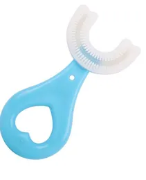 Baby Toothbrush U-shaped Child Toothbrush Silicone Kids Teeth Oral Care Cleaning
