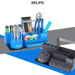 Rotating storage For Mobile Phone Repair Tools Ladder-style Large-capacity Classification Storage Tools