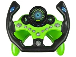 Steering Wheel Kit Buttons Sound Lights Green
