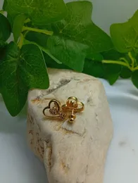 Gold Plated Heart Shaped Earring