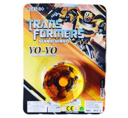 Marvel Super Speed Yo Yo - New Style - Metal Yoyo for Kids - Transformers / Iron Man / Hulk / Captain America