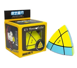 QY Mastermorphix Rubik Cube - Curved Pyramid Smooth Speed Cube - Pyramid Shape