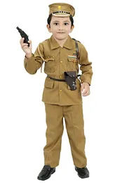 Kushi Lifestyle Dresses National Hero Policeman Fancy dress Costume Army color,For Boys & Girls.