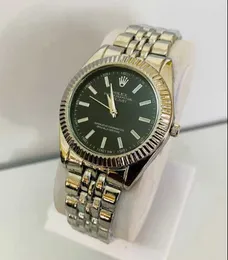 A-Grade Rolex Style Men’s Quartz Watch with Date Display – Black