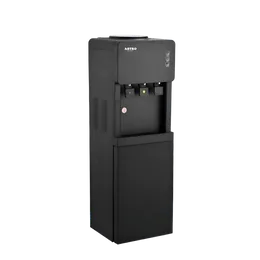 Black 3 Tap Hot And Cold Electric Water Dispenser with Cabinet