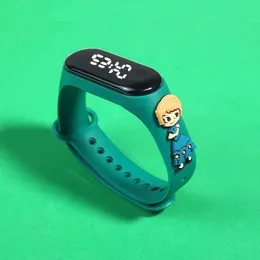 Children Watch Birthday Gift for Child Boy / Girl Smart LED Digital Cartoon Kids Watch, Waterproof Bracelet Wristwatch M