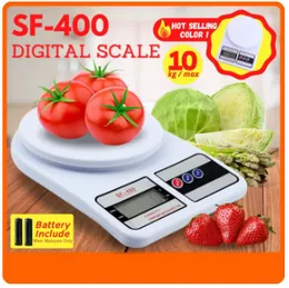 SF-400 10kg/1g Electronic Digital LCD Display Household Weighing Kitchen Scale High Precision Home Weight Scale 1g to 10