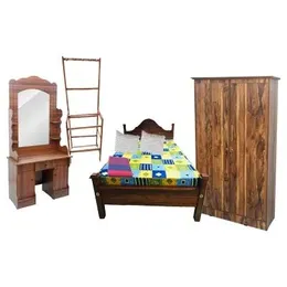 Deluxe Bedroom Set – 6×5 Bed, Premium Mattress & More (Free Gifts Included!)