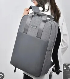 WIWU Minimalist Water Resistant Polyester Grey Laptop Bag 15.6" Risky