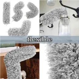 Microfiber Flexible Duster for Fan Cleaning Mop with Long Rod | Fan Cleaner Brush with Long Rod | Spider Web Cleaner Sti