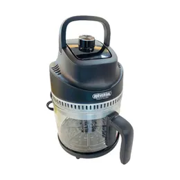 Universal Air Fryer – UN8527 | 2.5L, 1000W, High-Borosilicate Glass Bowl