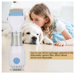 4 Filters Steel Comb Allergy & Chemical Free V Comb Head Lice Treatment Electric Comb Hair Dandruff Lice & Eggs Remover