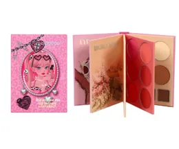 Makeup set beauty book igoodo with blusher eye shadow compac powder highlighter