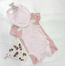 Dusty Pink Baby 4-in-1 Suit Set