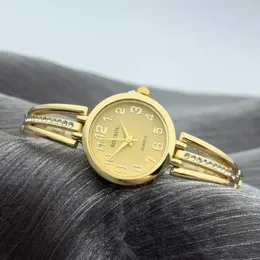 Fashion Rhinestone Steel bracelet quartz women wrist watch