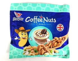 Coffee Nuts Nuts crisp, candy with peanut, almond, cashew, pistache 500G