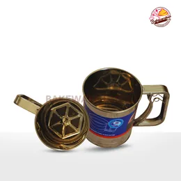 Stainless Steel Flour Sifter – 10cm Diameter | Ideal for Cake Dusting, Powdered Sugar & Spice Sifting