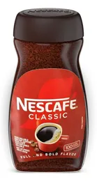 Nescafe Classic Instant Coffee 200g Jar – Bold Aroma, Rich Taste, Soluble Coffee Powder