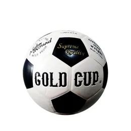 Gold Cup Football Foot Ball Soccer Brand White Black Genuine Quality - Official Size 5 Sanabil Sanaabil Sports