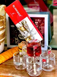 6 pcs high quality glass set box