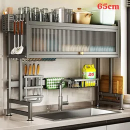 Heavy Metal Dish Drain Cabin Rack 65cm