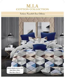 M.I.A High-Quality 3D Double Bedsheet & 2 Pillow Covers
