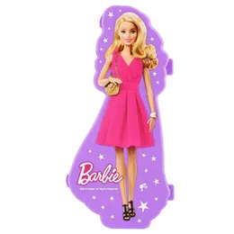 Barbie cartoon Shaped Pencil Box .