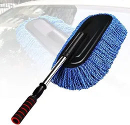 Microfiber Car Washing & Cleaning Duster – Soft Wash Sponge with Handle for Easy Grip | Ideal for Car, Bike, Glass, and 